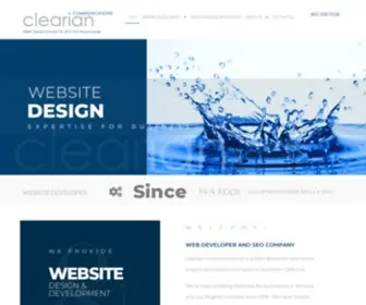 Clearian.com(Web Developer and SEO for Businesses) Screenshot