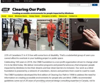 Clearingourpath.ca(Clearing Our Path Clearing Our Path) Screenshot