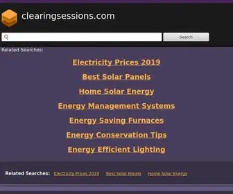 Clearingsessions.com(Clearingsessions) Screenshot