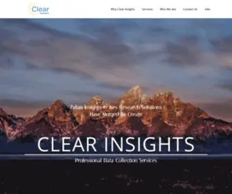 Clearinsightsgroup.com(Clear Insights Group) Screenshot