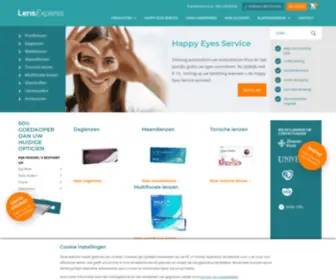 Clearlenses.nl(Clearlenses) Screenshot