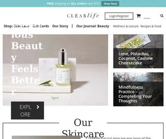 Clearlifeinc.com(CLEARlife) Screenshot