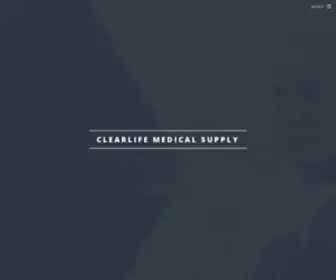 Clearlifemedical.com(ClearLife Medical Supply) Screenshot