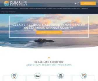 Clearliferecovery.com(Rehab Costa Mesa) Screenshot
