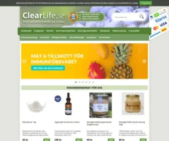 Clearlife.se(HÃ¤lsokost) Screenshot