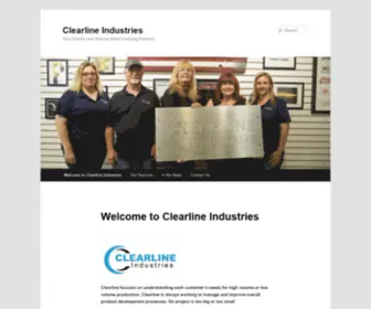 Clearlineindustries.com(My Site) Screenshot