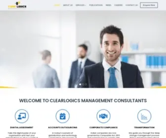 Clearlogics.in(CLEARLOGICS MANAGEMENT CONSULTANTS) Screenshot