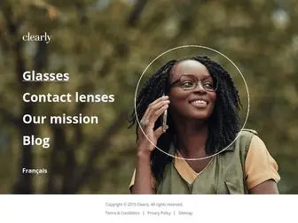 Clearly.ca(Canada's #1 Online Eyewear Store) Screenshot