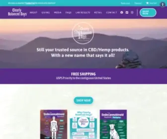 Clearlybetterdays.com(Clearly Balanced Days) Screenshot
