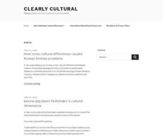 Clearlycultural.com(Making Sense of Cross Cultural Communication) Screenshot