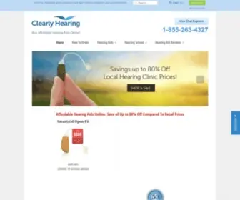 Clearlyhearing.com(Clearlyhearing) Screenshot