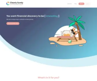 Clearlysurely.com(Clearly Surely) Screenshot