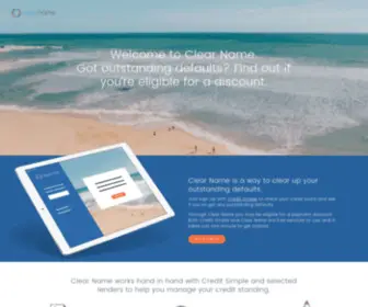 Clearname.com.au(Clearname) Screenshot