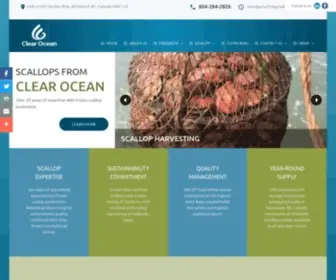 Clearocean.ca(Clear Ocean Seafood) Screenshot