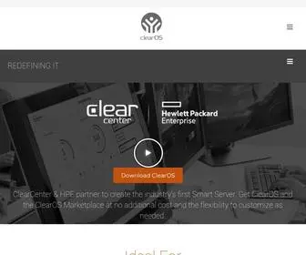 Clearos.com(OS for your Server) Screenshot