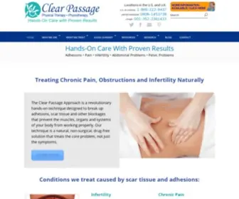 Clearpassage.com(Clear Passage Physical Therapy/Clear Passage Gainesville Fl Physio Therapy) Screenshot