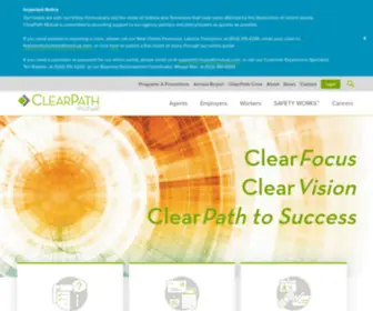 Clearpathmutual.com(ClearPath Mutual) Screenshot