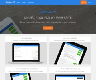 Clearpath.online(ClearPath Online DIY SEO Tool) Screenshot