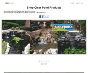 Clearpond.com(Clear Pond) Screenshot