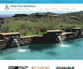 Clearpoolsolutions.com(Clear Pool Solutions) Screenshot