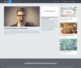 Clearps.com(Design resources) Screenshot