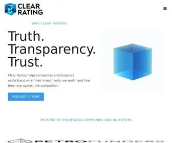Clearrating.com(Clear Rating) Screenshot