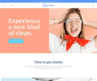 Clearrearwash.com(Clear Rear Bidet) Screenshot