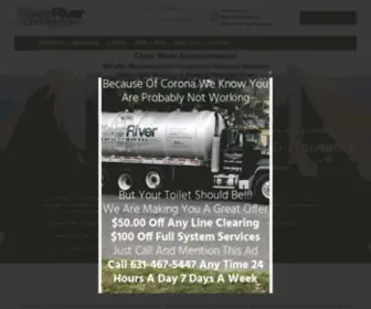 Clearriverenvironmental.com(Cesspool Pumping Suffolk & Nassau County) Screenshot