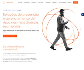 Clearsale.com.br(Prevenção e Gerenciamento de Risco) Screenshot