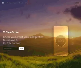 Clearscore.co.za(ClearScore ZA) Screenshot