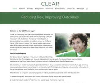 Clearscv.org(CLEAR SCV) Screenshot