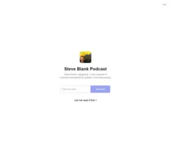 Clearshore.net(Steve Blank Podcast) Screenshot