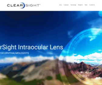 Clearsightiol.com(ClearSight IOL) Screenshot