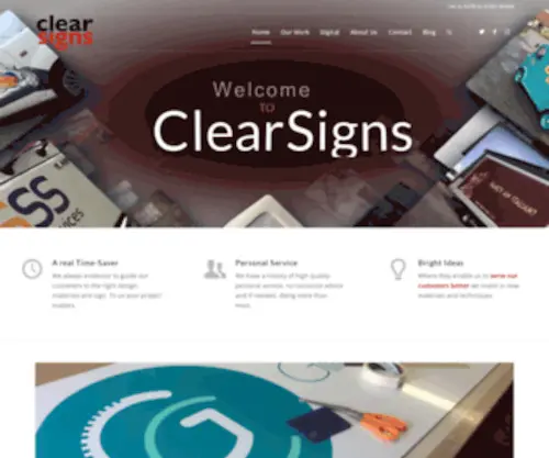 Clearsigns.co.uk(Clear Signs) Screenshot