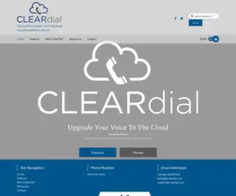 Clearsip.com(ClearDial, Inc) Screenshot