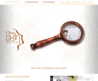 Clearskinclinic.net(Clear Skin Clinic) Screenshot