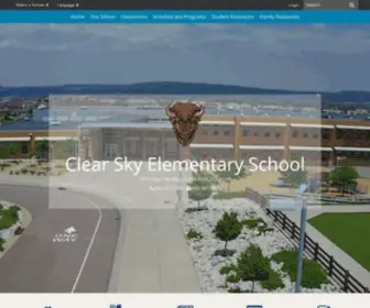 Clearskyelementary.com(Clear Sky Elementary) Screenshot