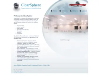 Clearsphere.com(Cleanroom) Screenshot