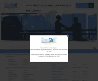Clearstaff.net(Chicago Industrial Staffing Company) Screenshot