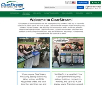 Clearstreamrecycling.com(Clearstreamrecycling) Screenshot