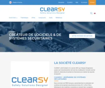 Clearsy.com(Accueil) Screenshot