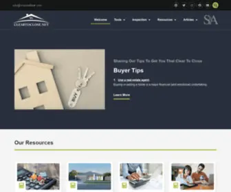 Cleartoclose.net(Clear to close) Screenshot