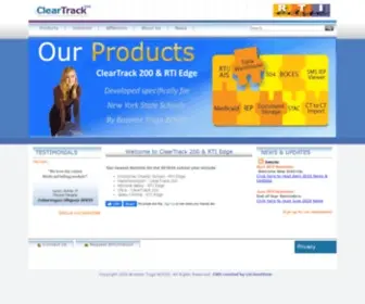 Cleartrack200.com(ClearTrack 200 Home) Screenshot