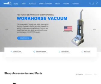 Cleartrak.com(Workhorse Vacuum) Screenshot