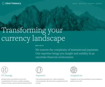 Cleartreasury.co.uk(Clear Treasury) Screenshot