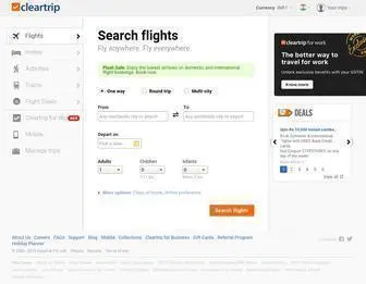 Cleartrip.com(Flights, Hotels, Packages, Buses, Trains) Screenshot