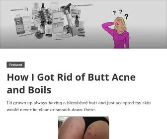 Clearupyourbutt.blog(Clearupyourbutt blog) Screenshot