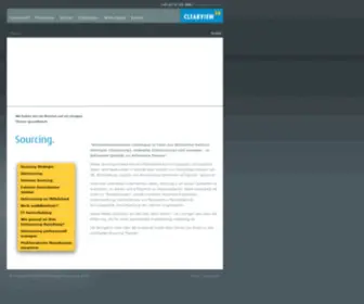 Clearview.de(Kompetente Sourcing) Screenshot