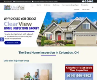 Clearviewinspectiongroup.com(Home Inspections) Screenshot