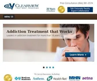 Clearviewtreatment.com(Drug Rehab & Addiction Treatment Center Los Angeles) Screenshot